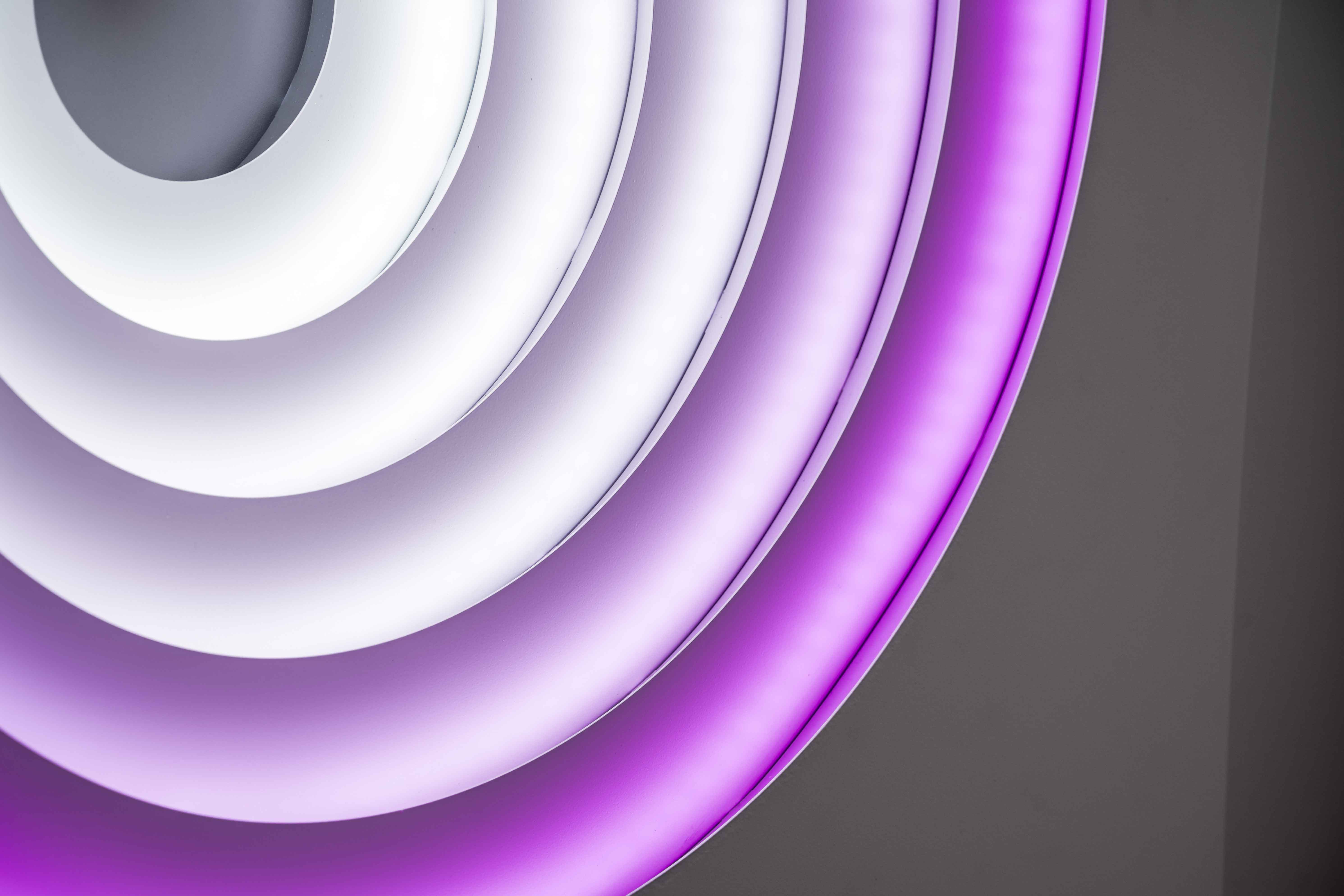 Bilden visar ett verk från utställningen Ljus.