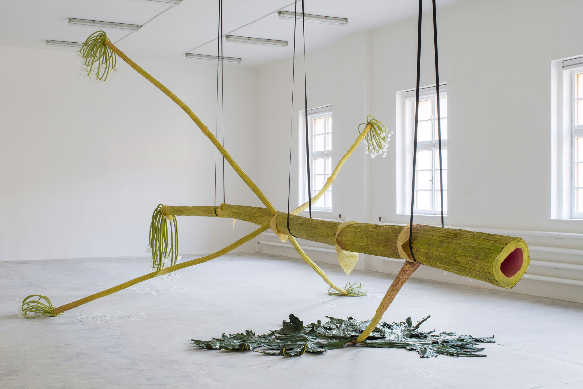 Bilden visar verk av konstnären.