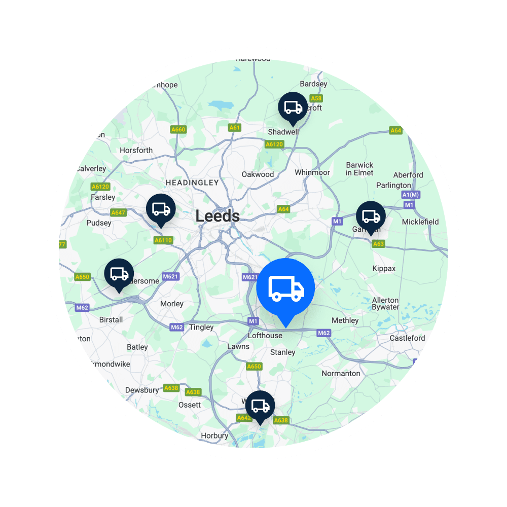 vehicle tracking on map
