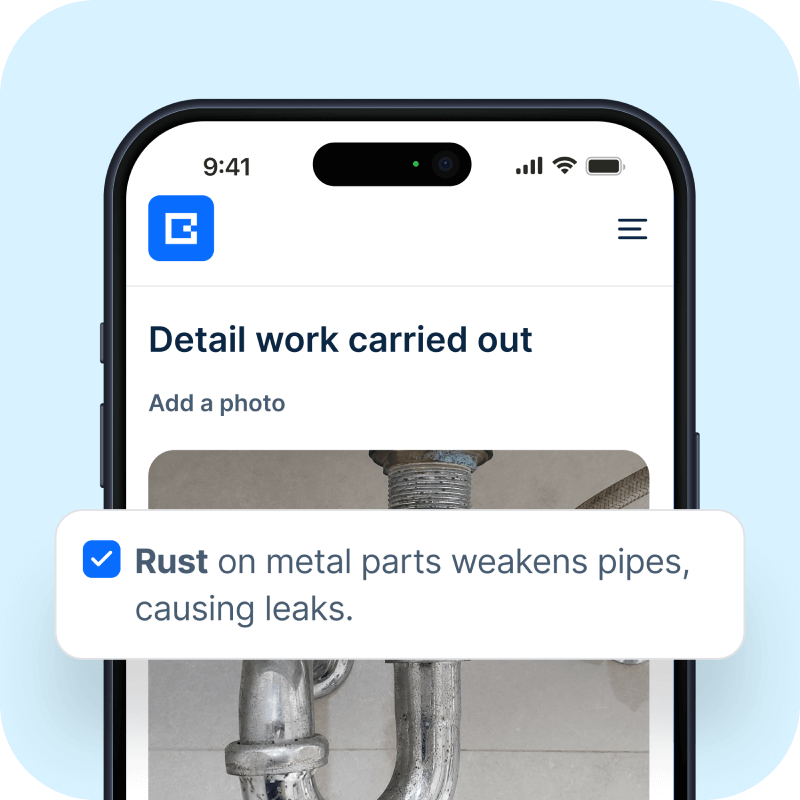 Showing how to manage jobs step-by-step and ensure crucial data is captured