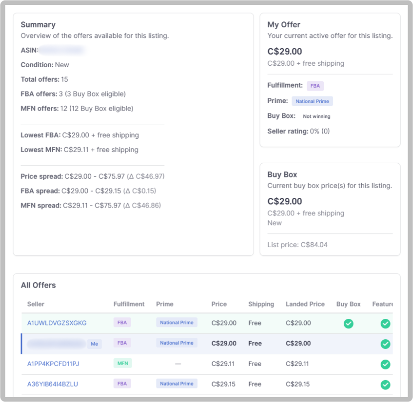 New Feature: Competitive Landscape