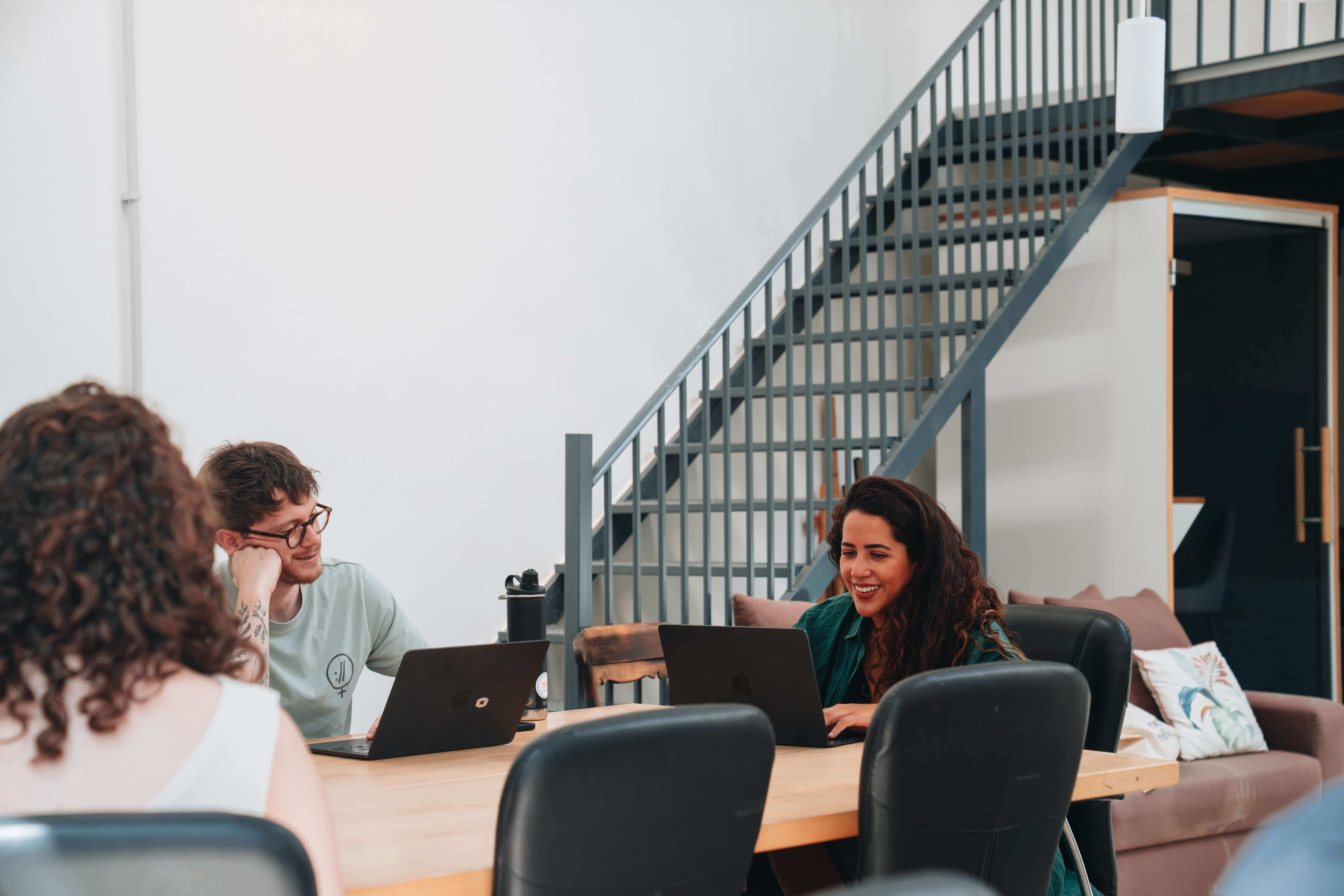colivers working remotely from our coworking space