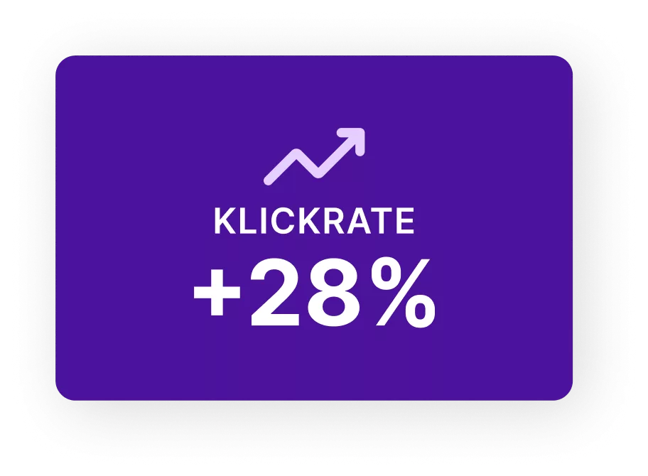 Feld mit erhöhter Klickrate