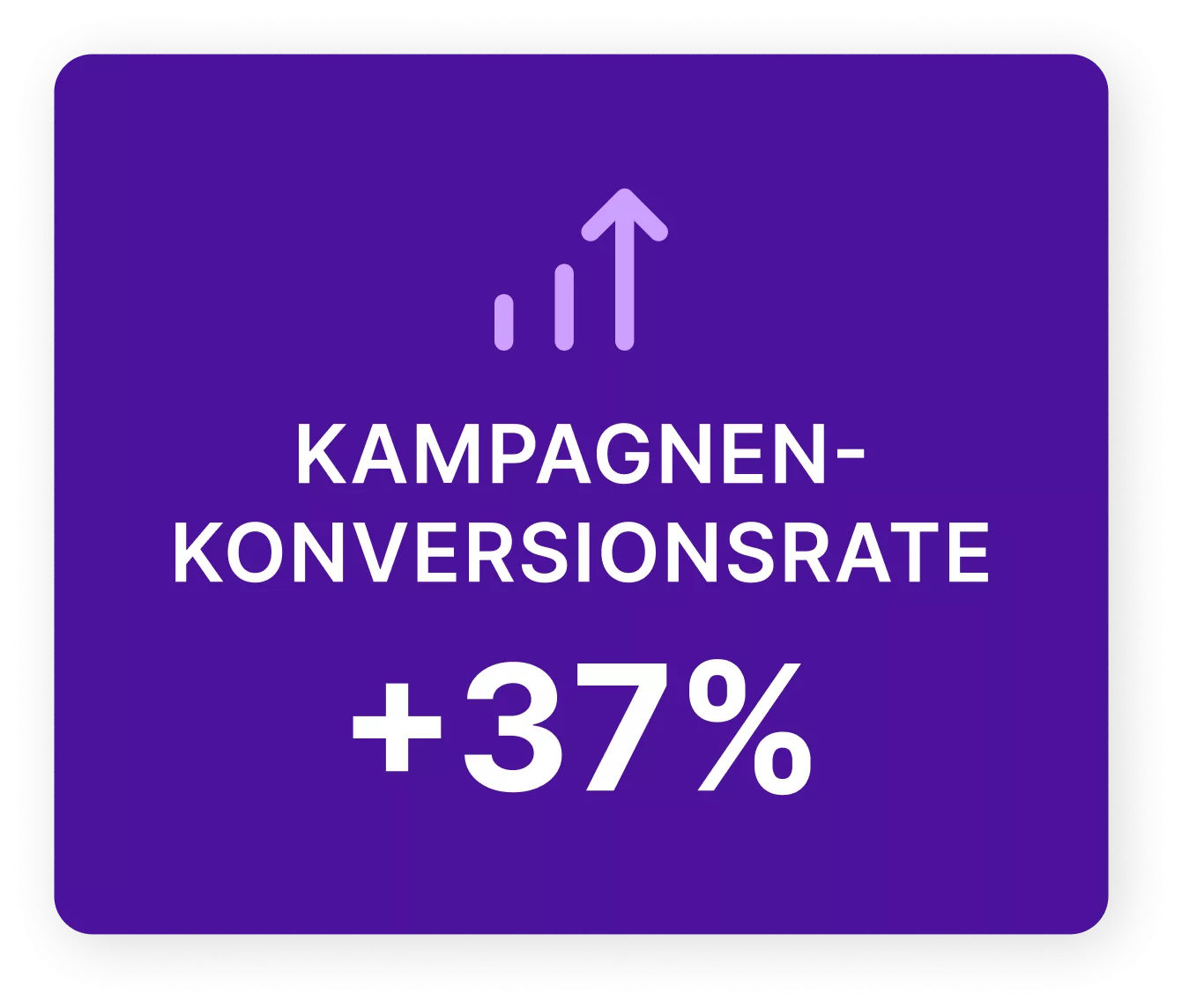 Höhere Konversionsrate