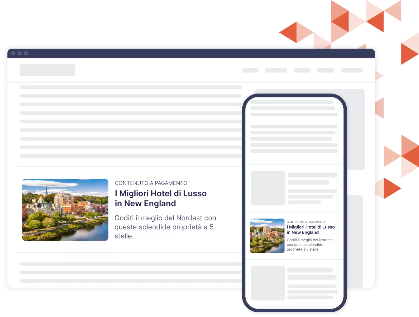 Prototipi di annunci native per il Web e per dispositivi mobili