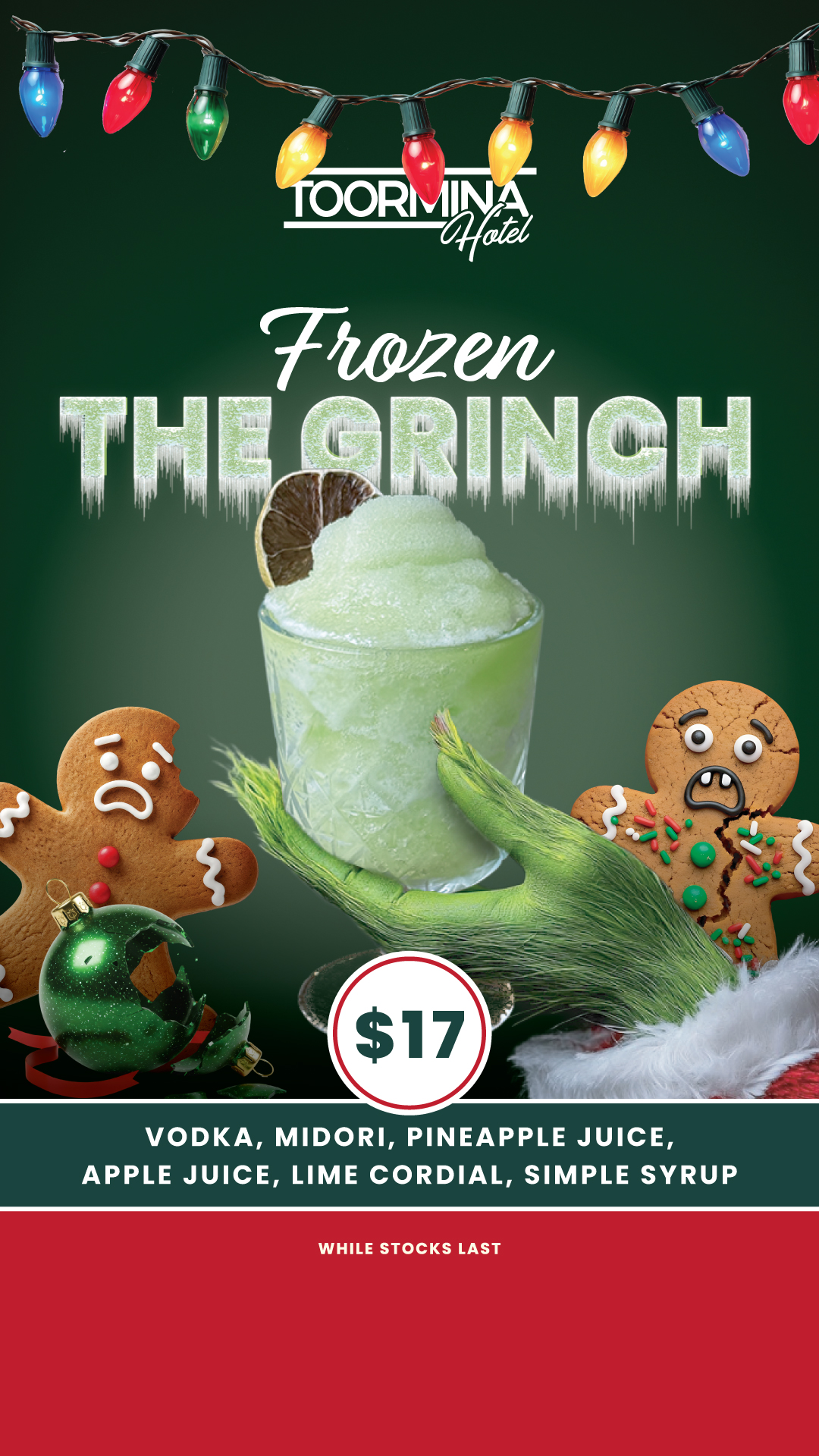 The Grinch Christmas Cocktail