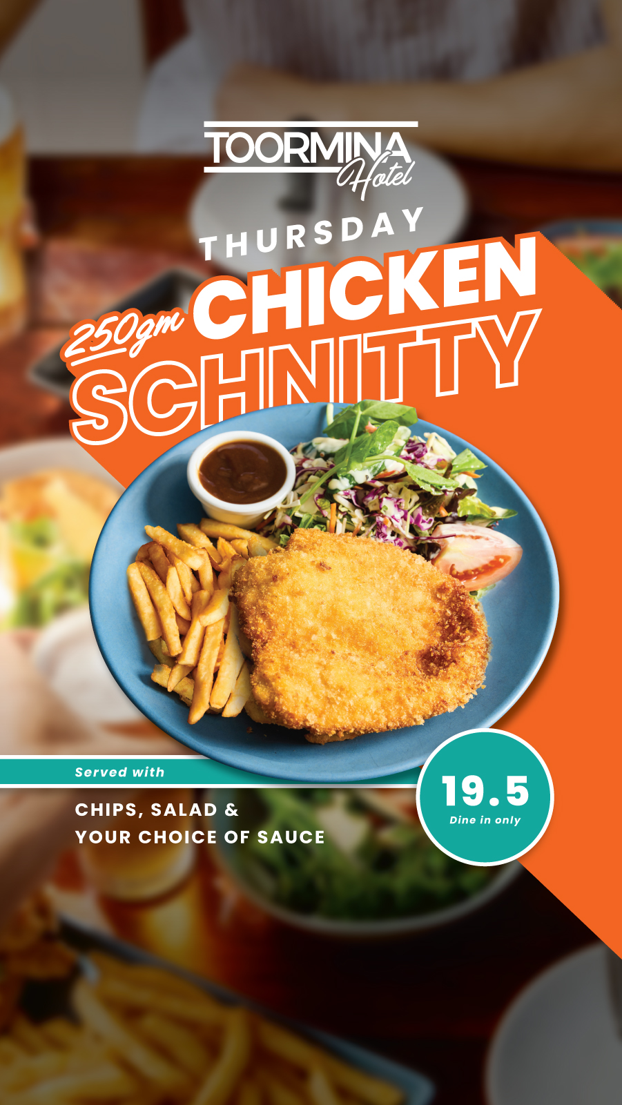 Thursday 250gm Chicken Schnitty
