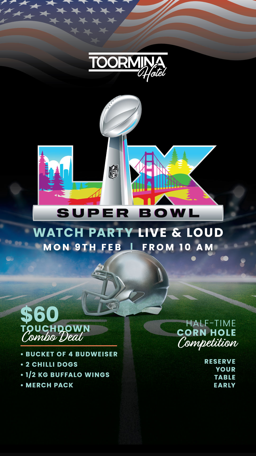 Super Bowl LX LIVE & LOUD
