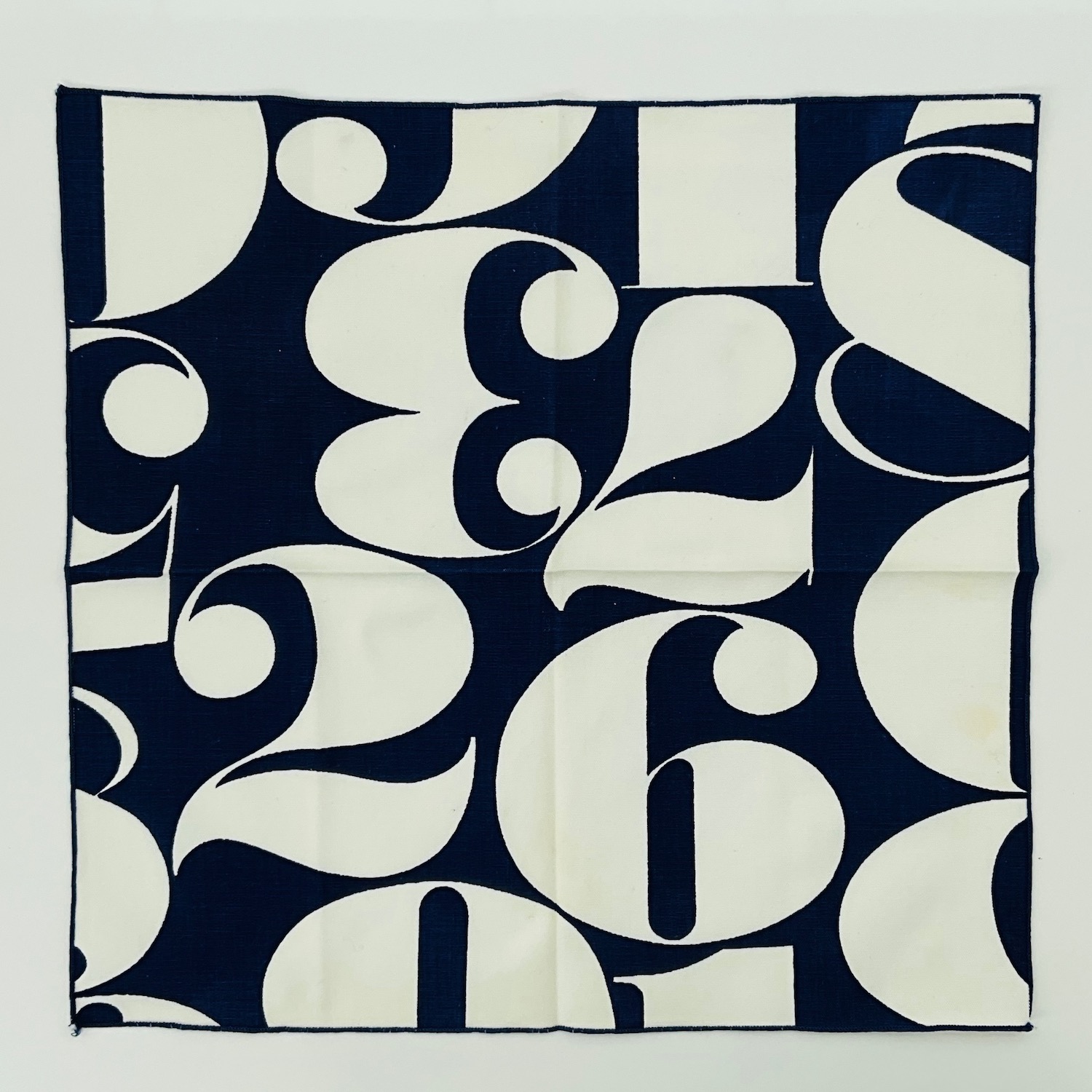 A set of Numbered Napkins 