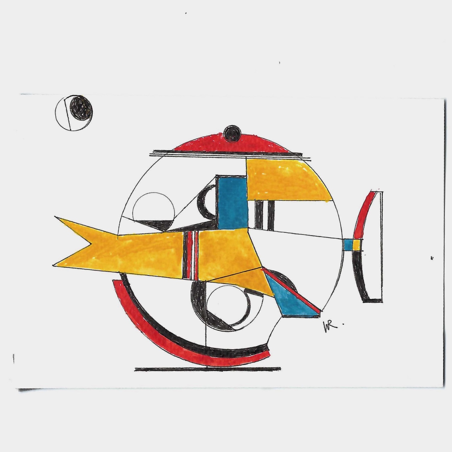 Post card to Sandy and Lou.