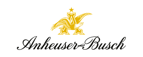 Anheuser-Busch logo featuring a gold eagle perched on an A with a star above.