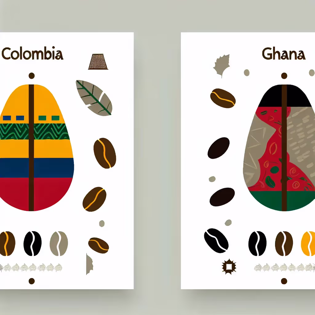 Colombian Vs. Ghanaian Coffee