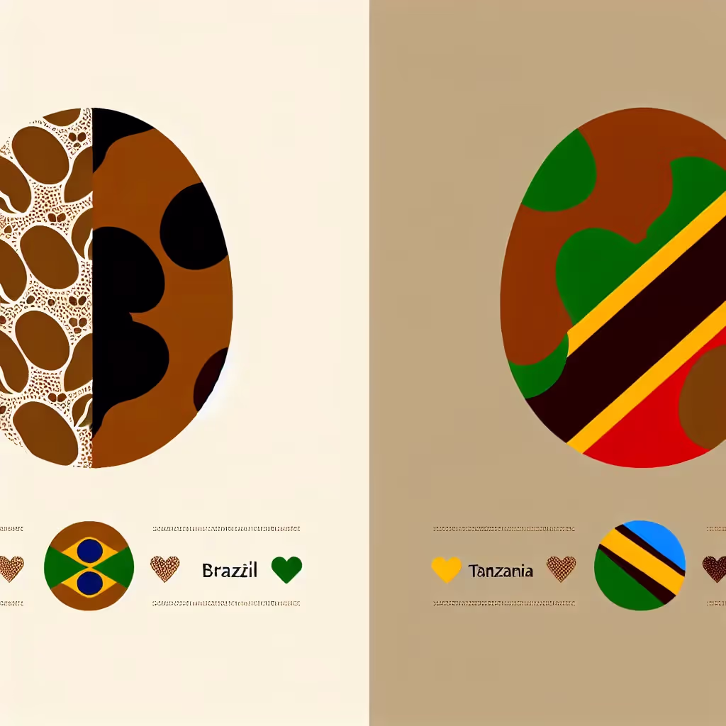 Brazilian Vs. Tanzanian Coffee