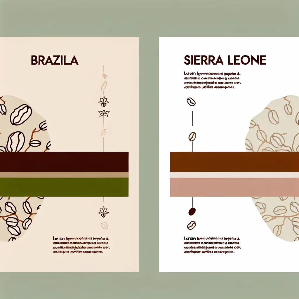 Brazilian Vs. Sierra Leonean Coffee