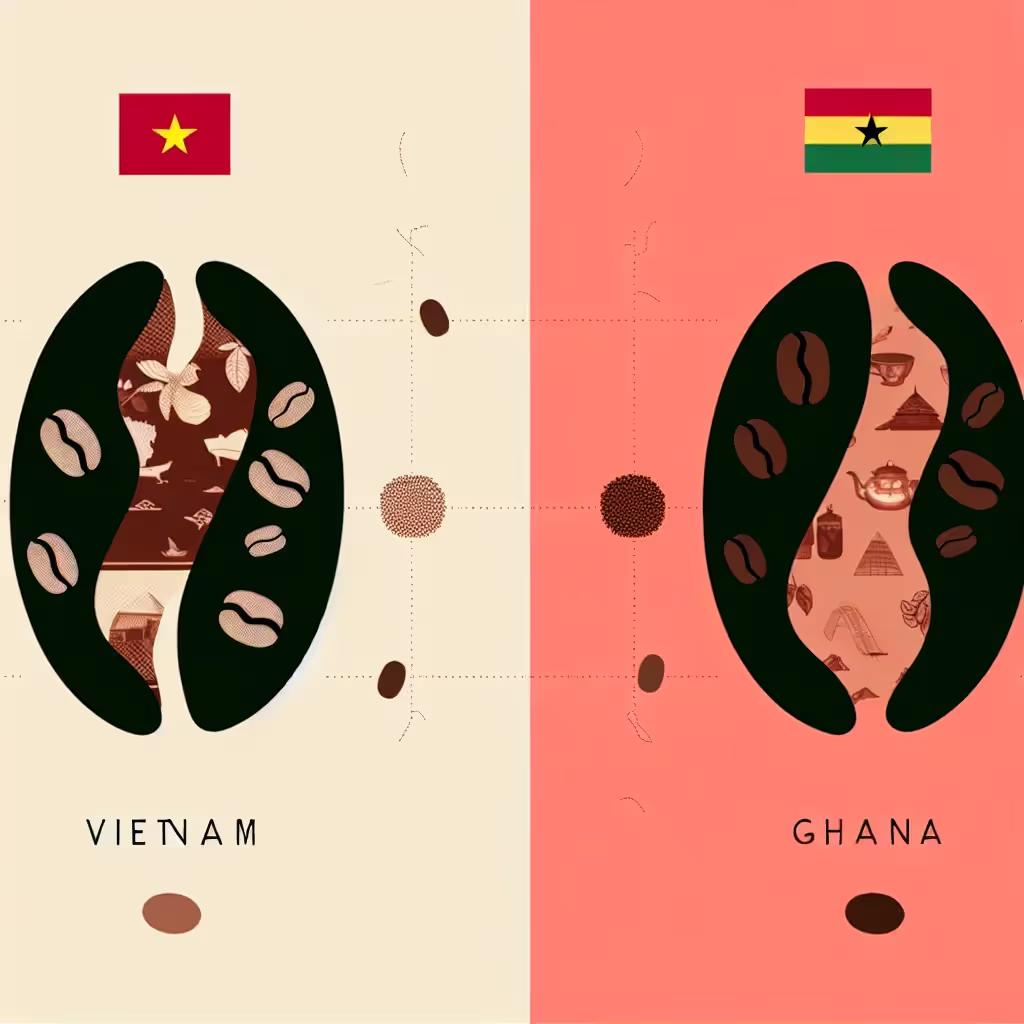 Vietnamese Vs. Ghanaian Coffee