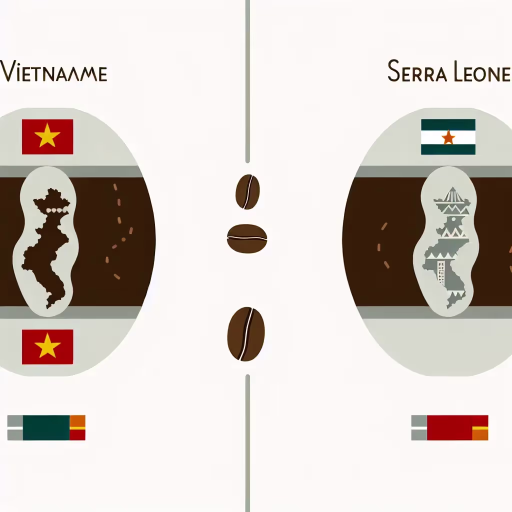 Vietnamese Vs. Sierra Leonean Coffee