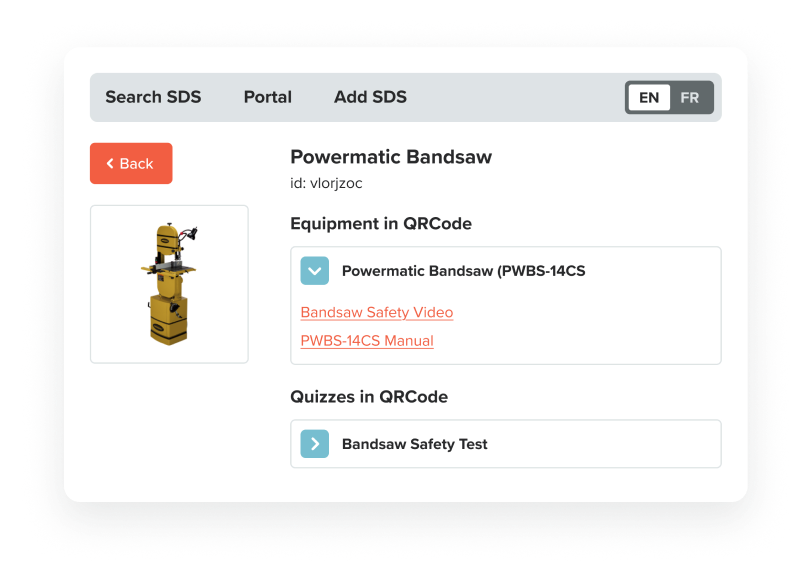 Integrated Health & Safety Module