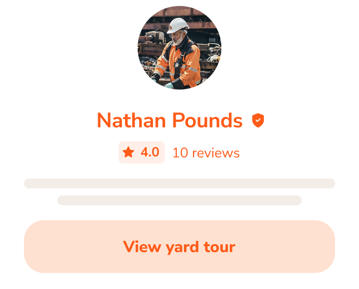 Buddy UI profile rating element
