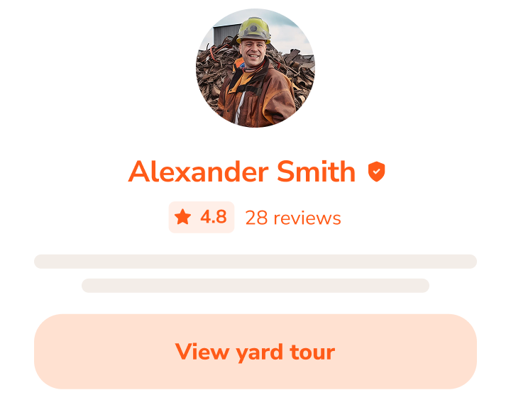 Buddy UI profile rating element