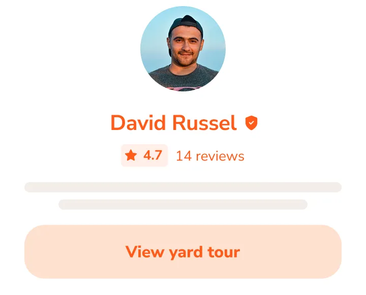 Buddy UI profile rating element