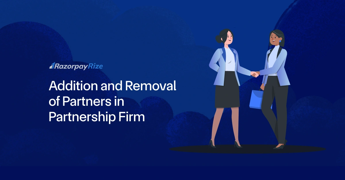 Addition and Removal of Partners in Partnership Firm