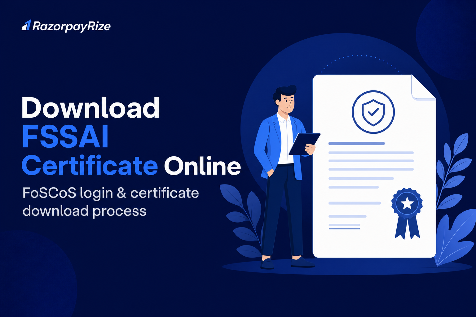 How to Download FSSAI Certificate Online: FoSCoS Login & PDF Guide