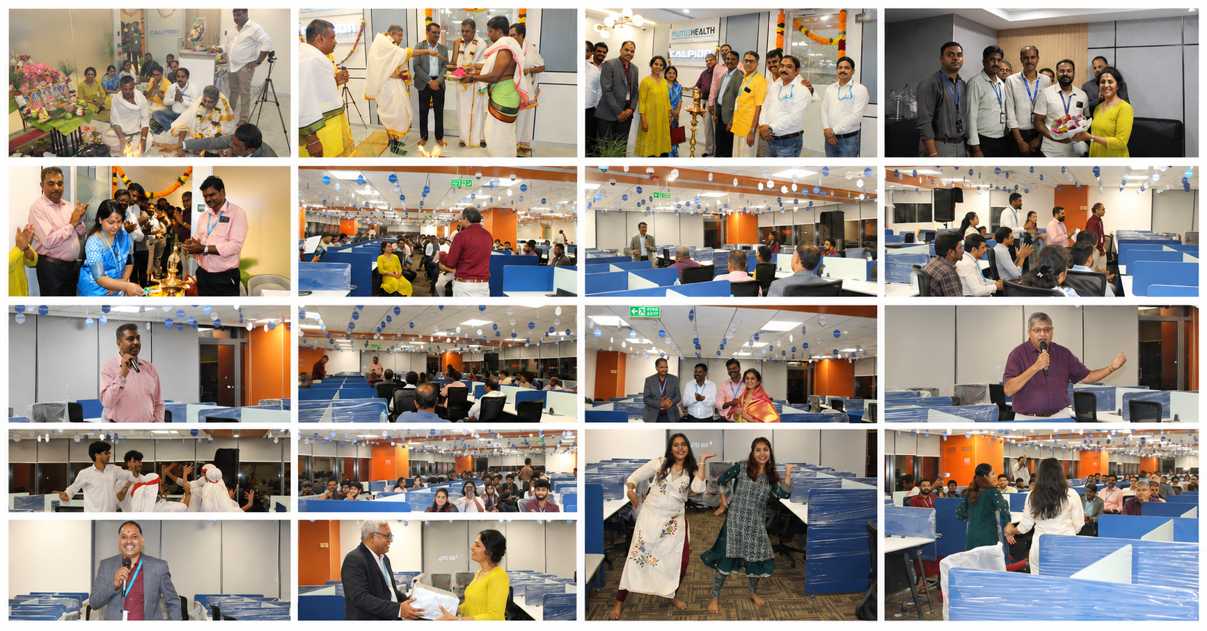 Calpion Coimbatore New Office Collage Image