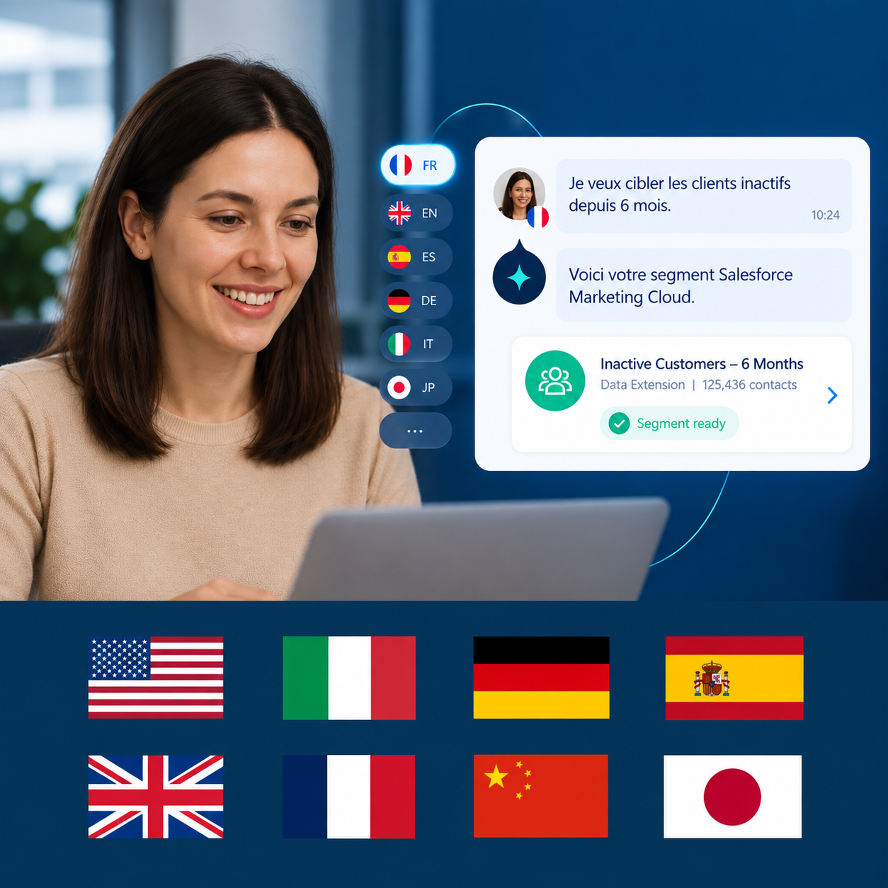 QAiry - Reach the right audiences by doing segmentation with Artificial Intelligence in Salesforce Marketing Cloud