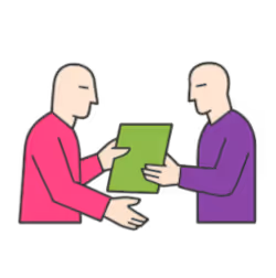 Servizi icon - supporto nel reperimento dei dati