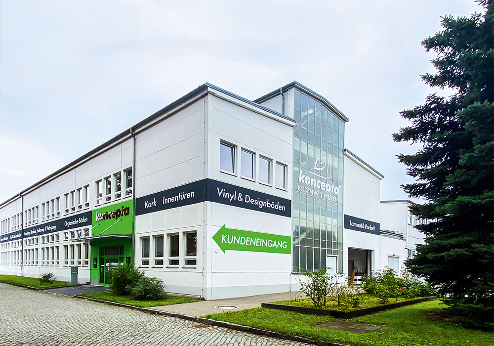 KonCepta Bodenbeläge Aussenansicht in der Overbeckstr 44