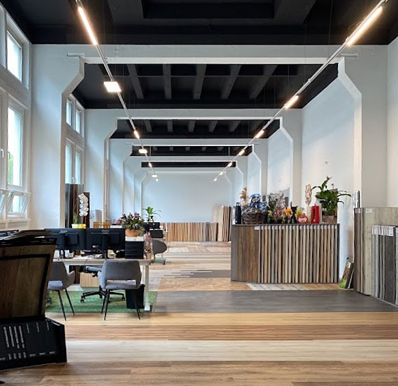 KonCepta Präsentationsraum der Bodenbeläge