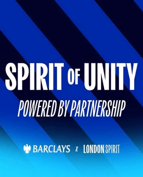 London Spirit X Barclays
