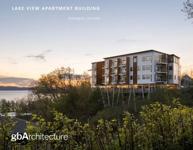 The Lake View Apartment project in Burlington won a Merit Award in the commercial/institutional/multi-family/mixed use category in the 2024 Excellence in Architecture Design Awards held by AIAVT.