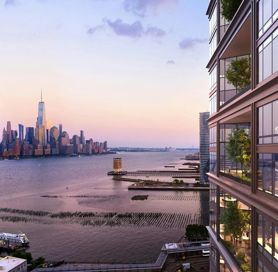 Hoboken Connect will. play up its proximity to New York City. Image: LCOR