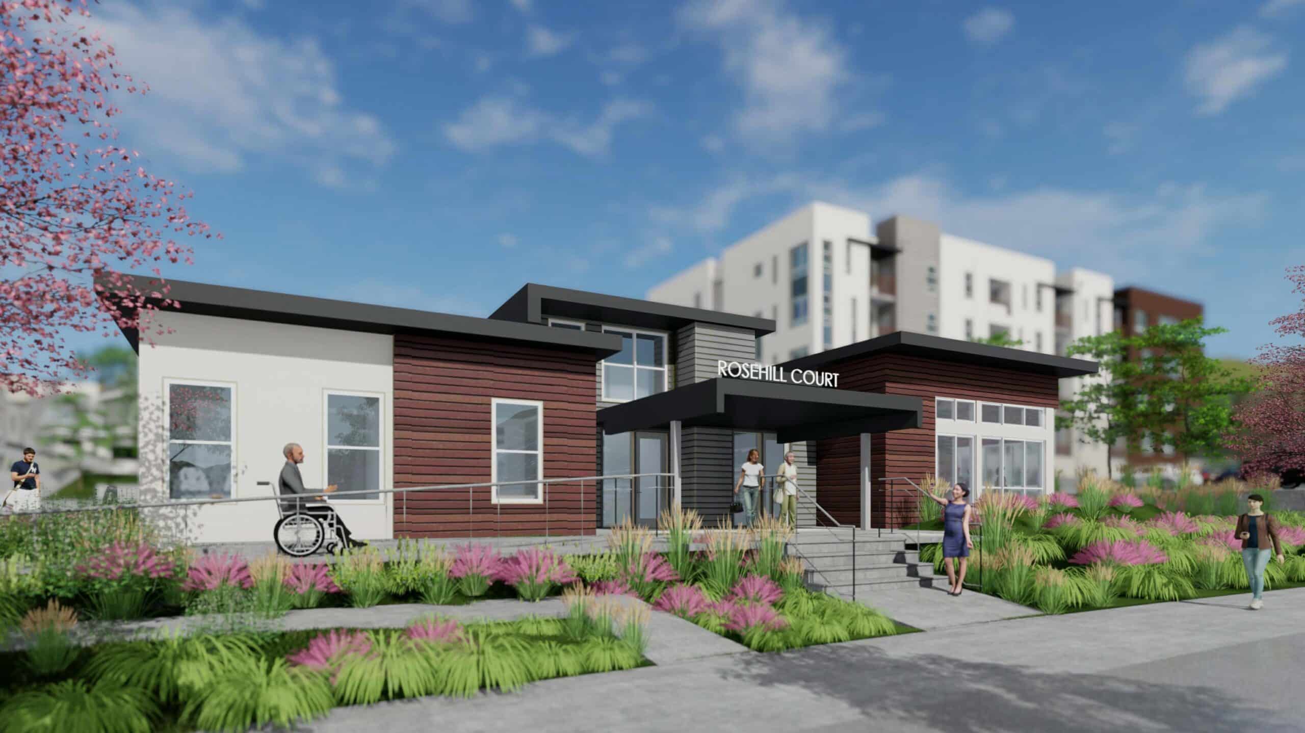 Rose Hill Courts Rendering