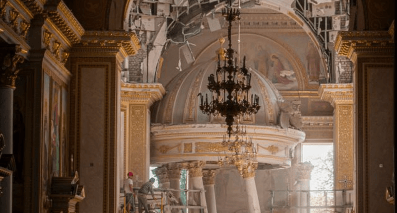 Berglund Construction Advances Roberts Temple Restoration