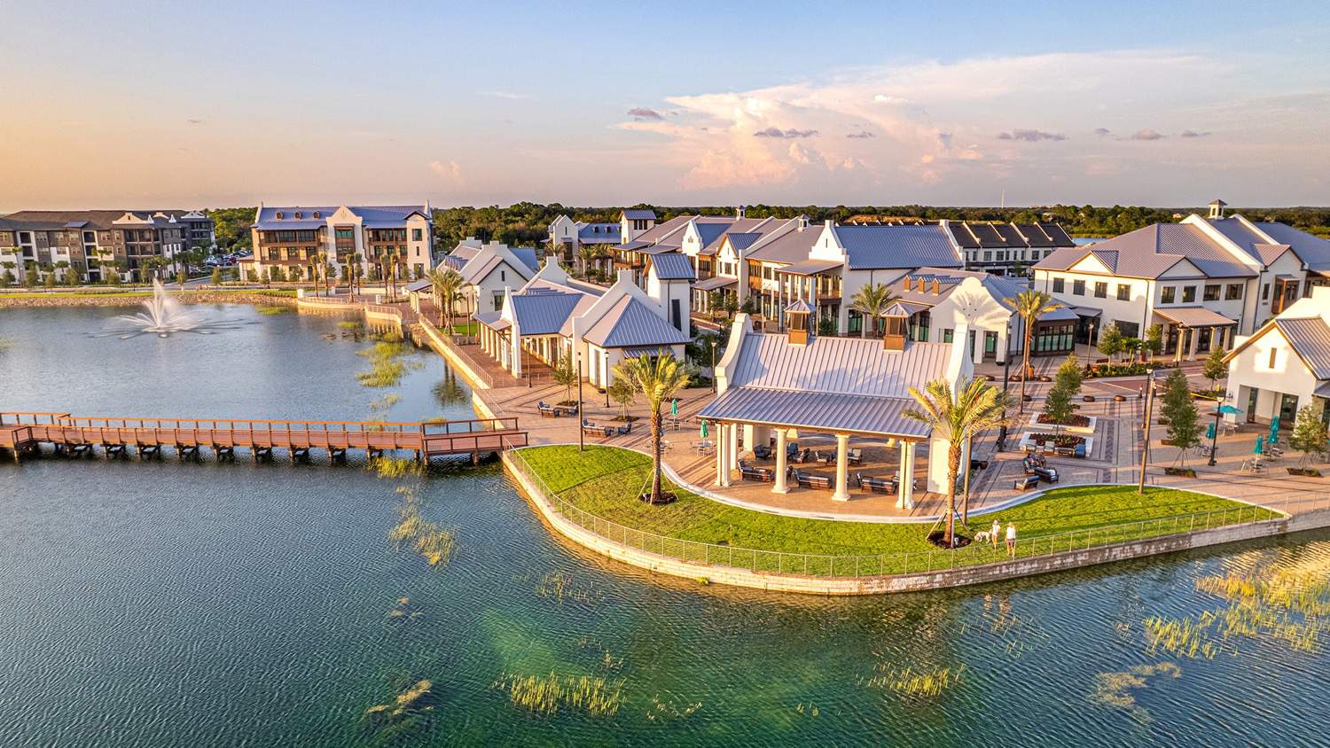 An aerial shot of Tampa, Florida