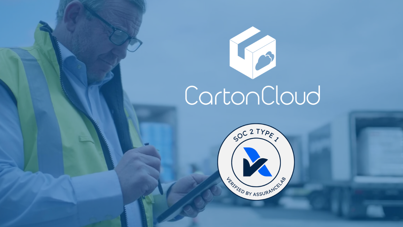 CartonCloud Data Security & SOC2 Type 1 Report — Putting your security first! 
