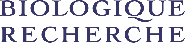 Text in capital letters reading 'BIOLOGIQUE RECHERCHE' in bold serif font.