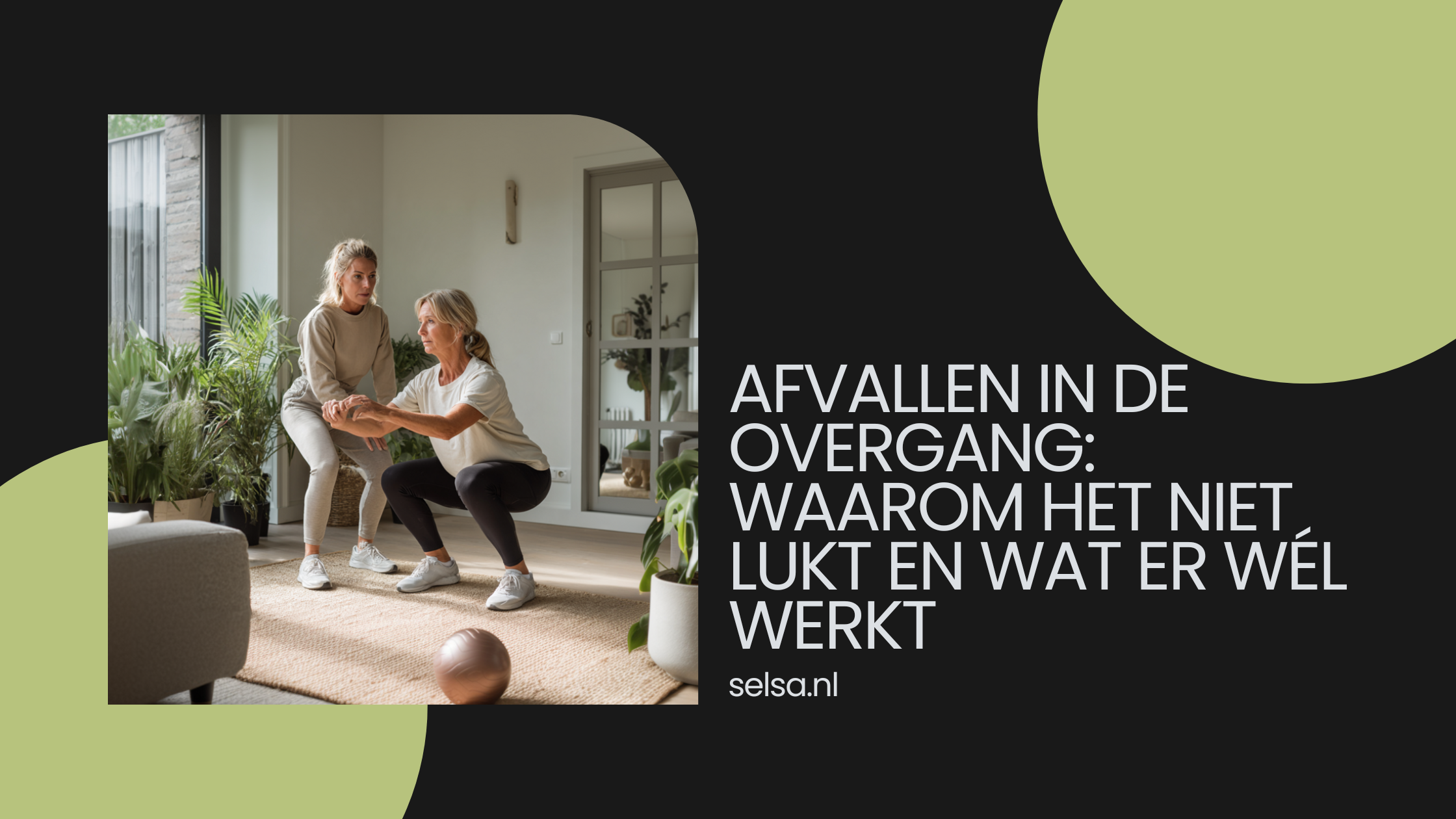 Afvallen in de overgang: waarom het niet lukt en wat er wél werkt