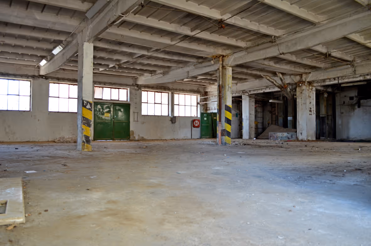 Likvidace skladů a hal