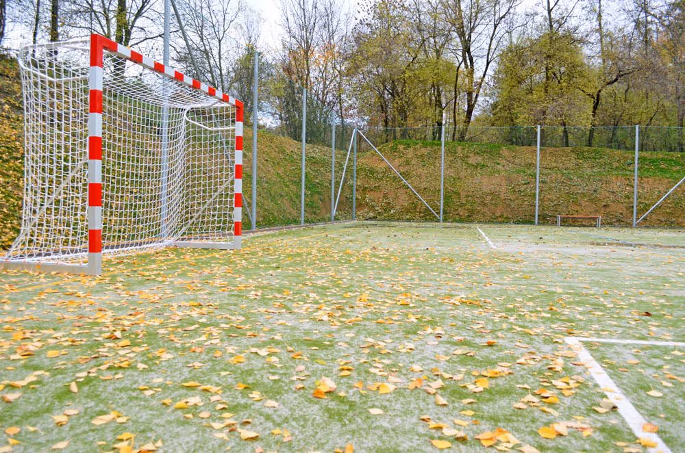 Dokončení víceúčelového hřiště