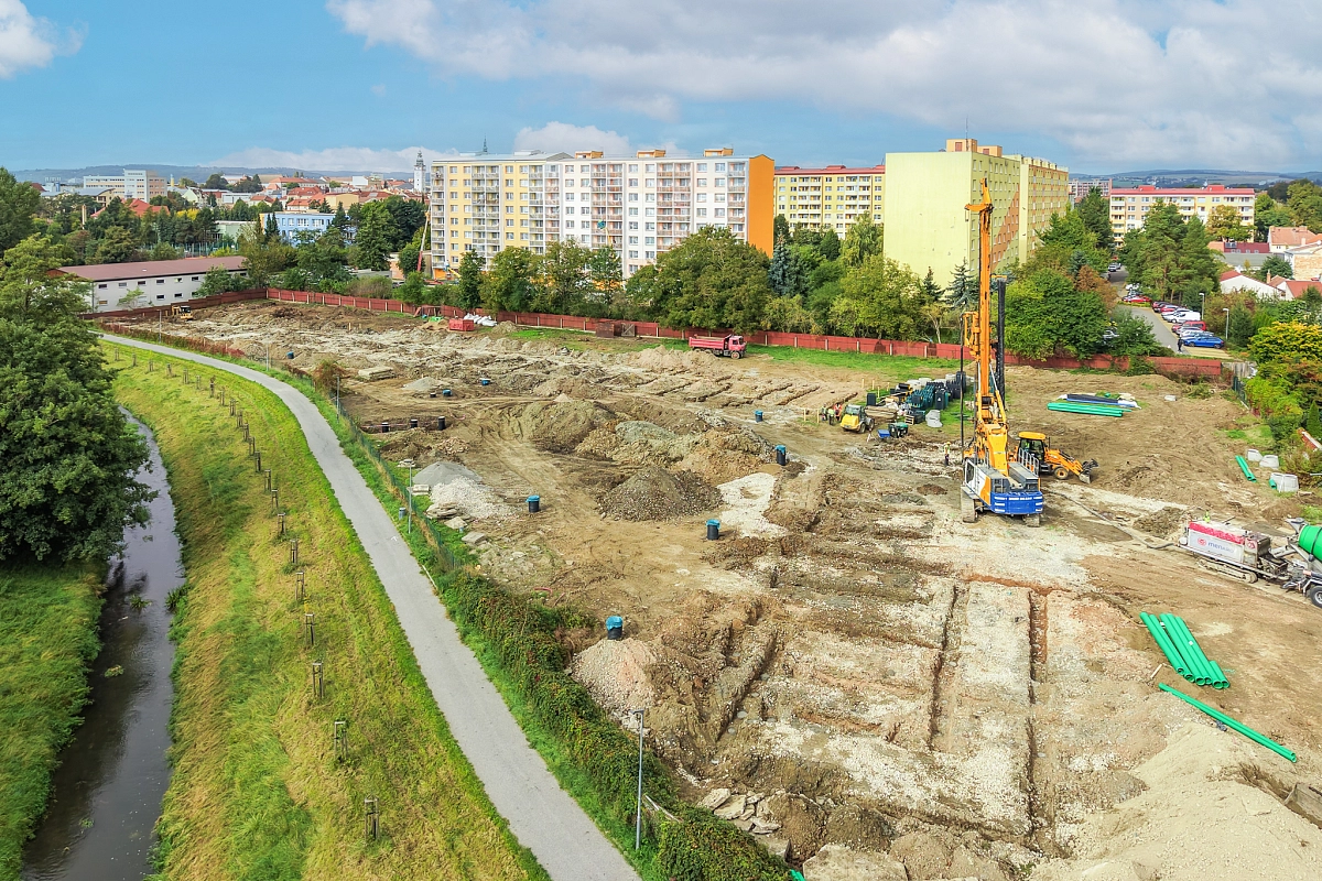 Rezidence Haná - stavba začala