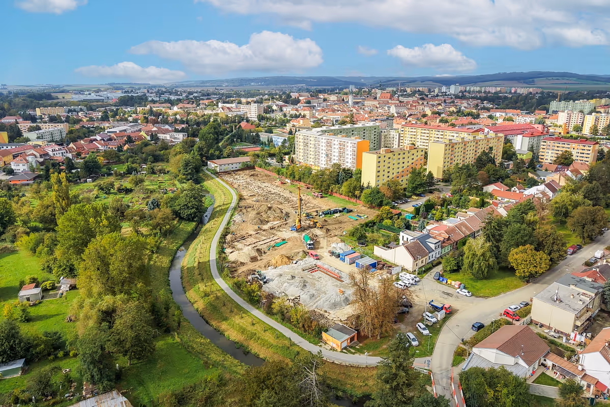 Rezidence Haná - stavba začala