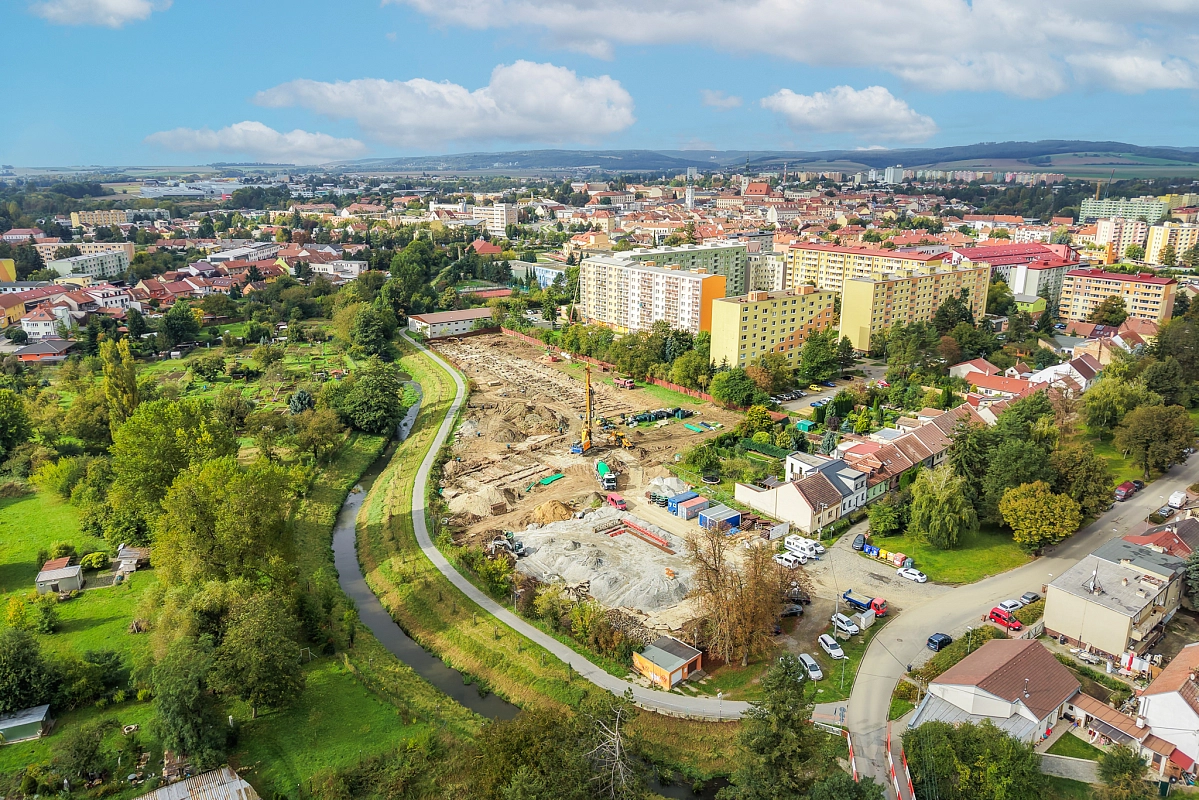 Rezidence Haná - stavba začala