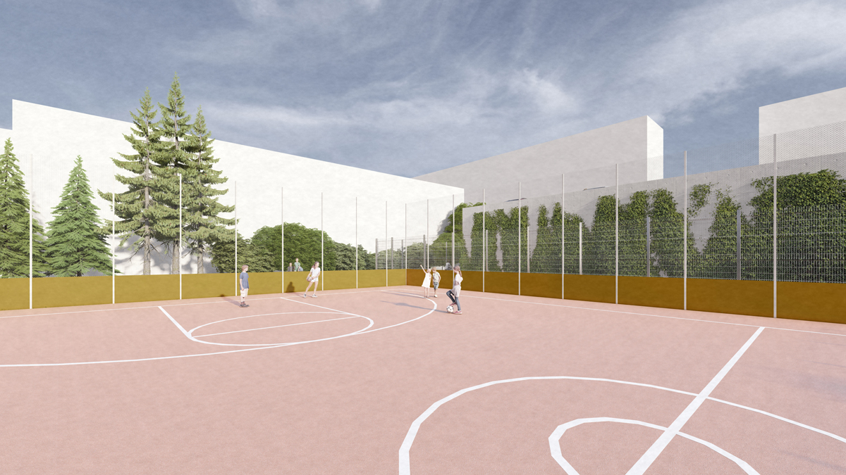 Nová veřejná stání a garážový dům 05