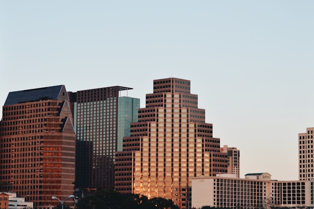 Austin Downtown skyline where Agency Maison operates and places highly vetted house managers