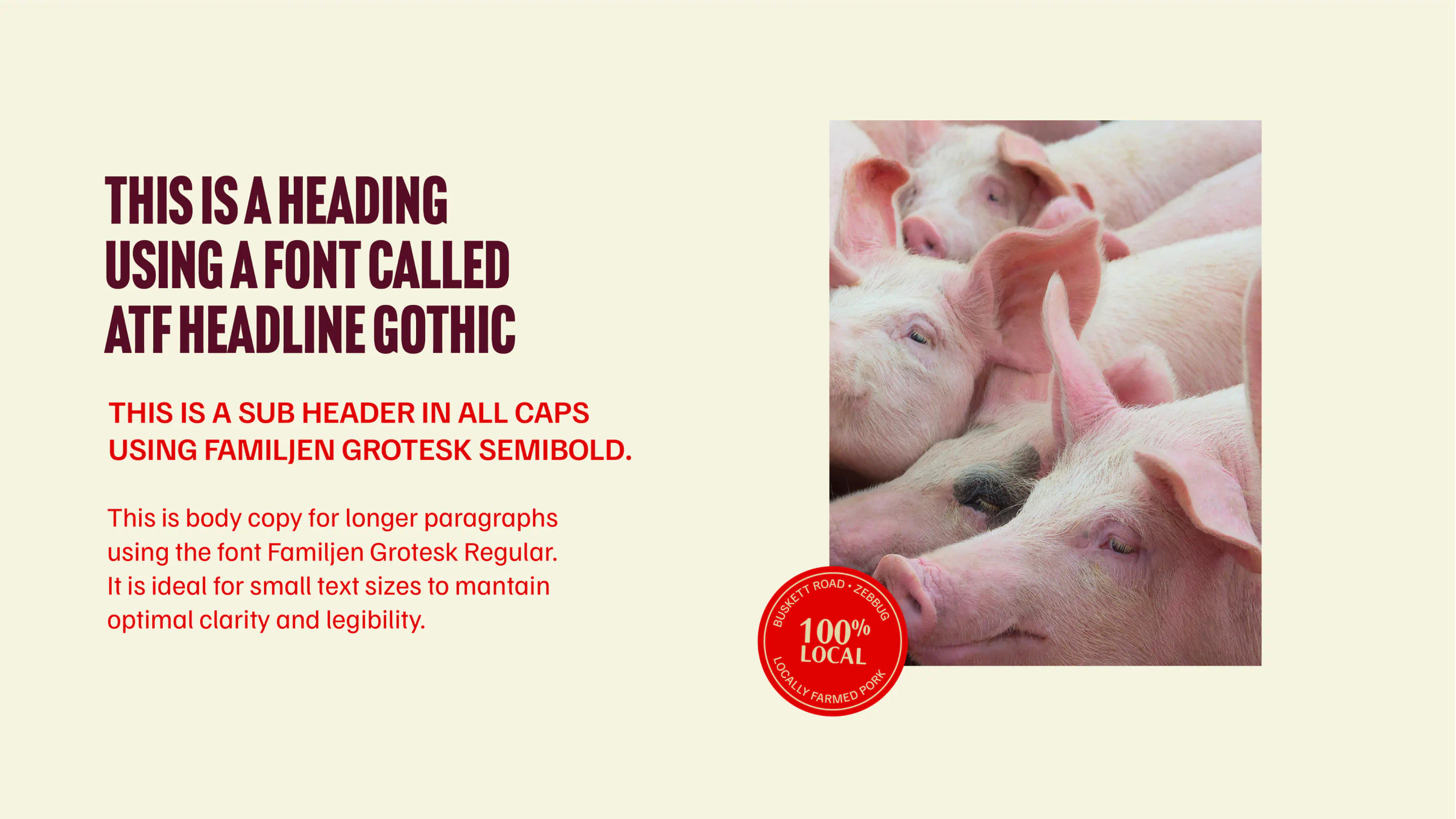 Farm Meat Market Brand Refresh