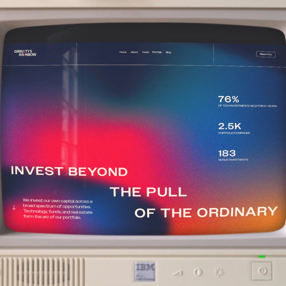 Gravity’s Rainbow Branding
