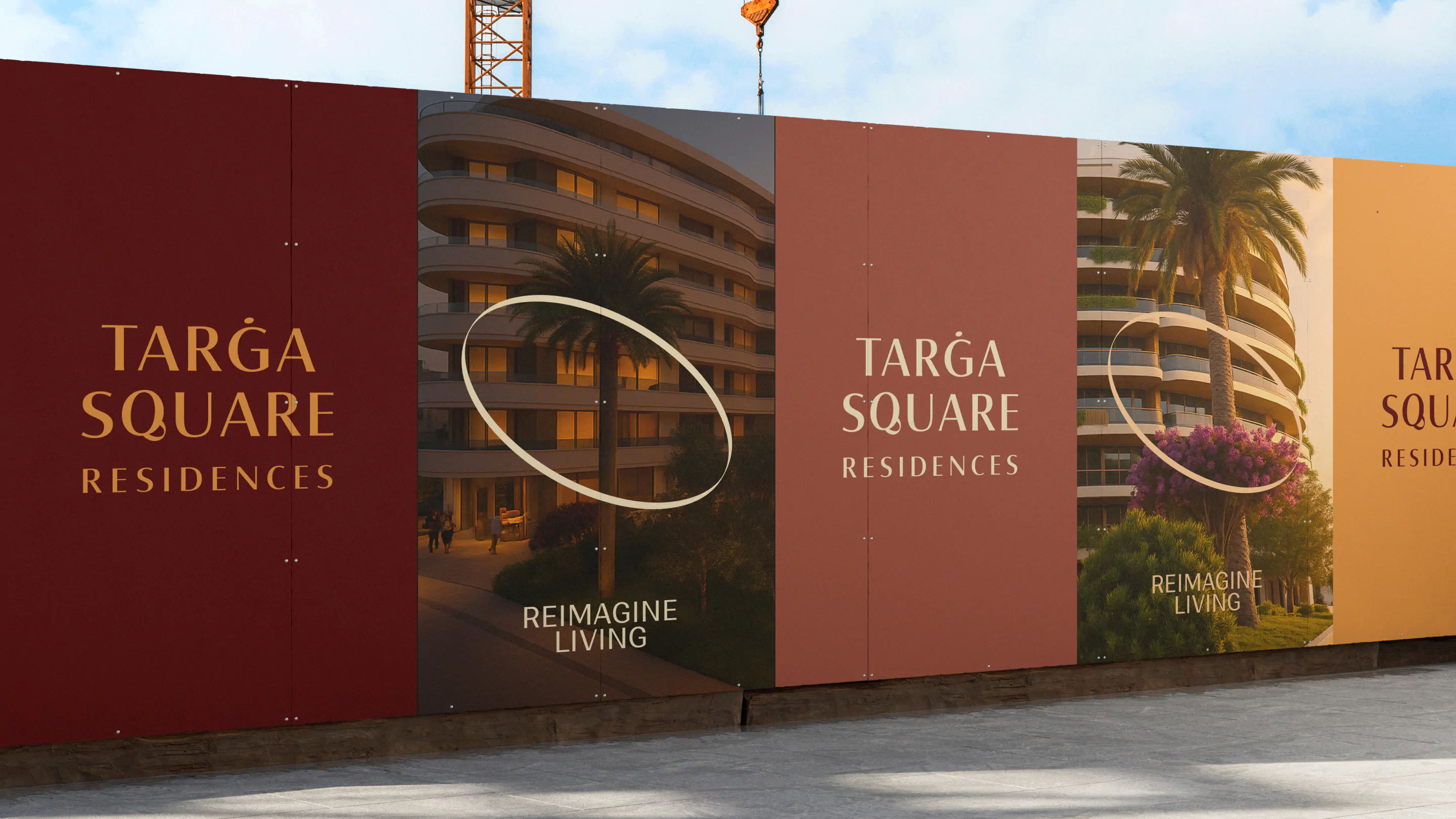 Targa Square Brand Identity and Website Creation